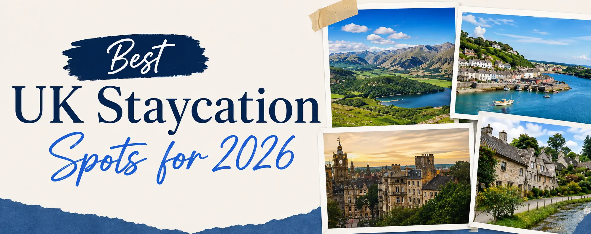 best UK staycation spots 2026 coastal path