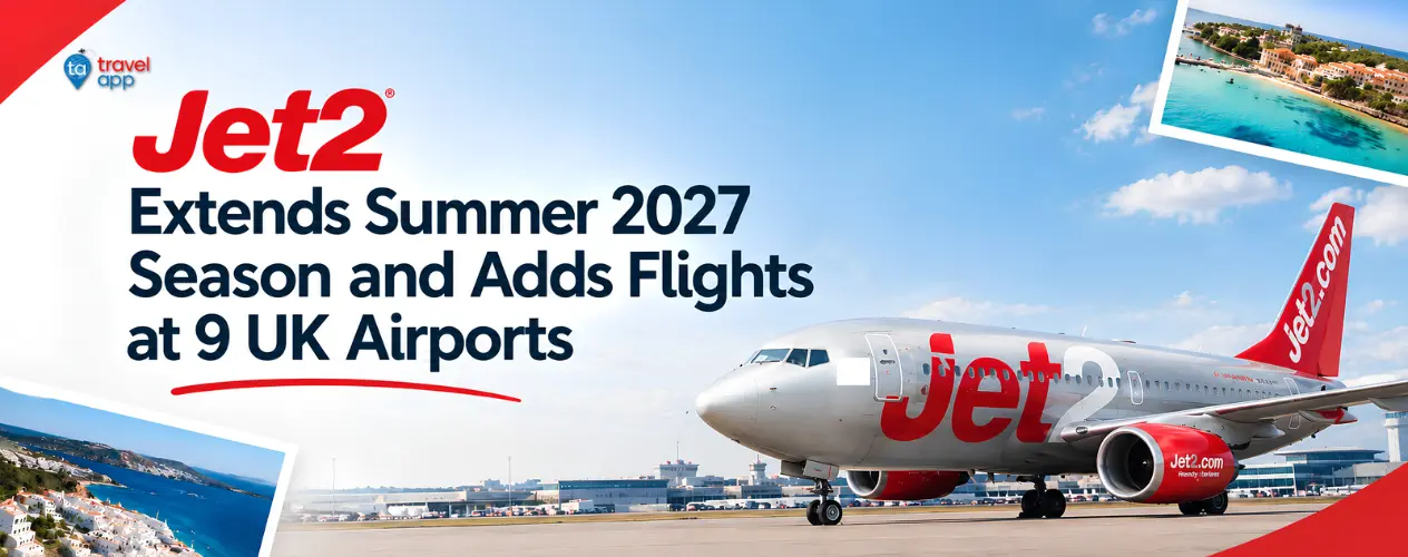 Jet2 Summer 2027 flights from nine UK airports