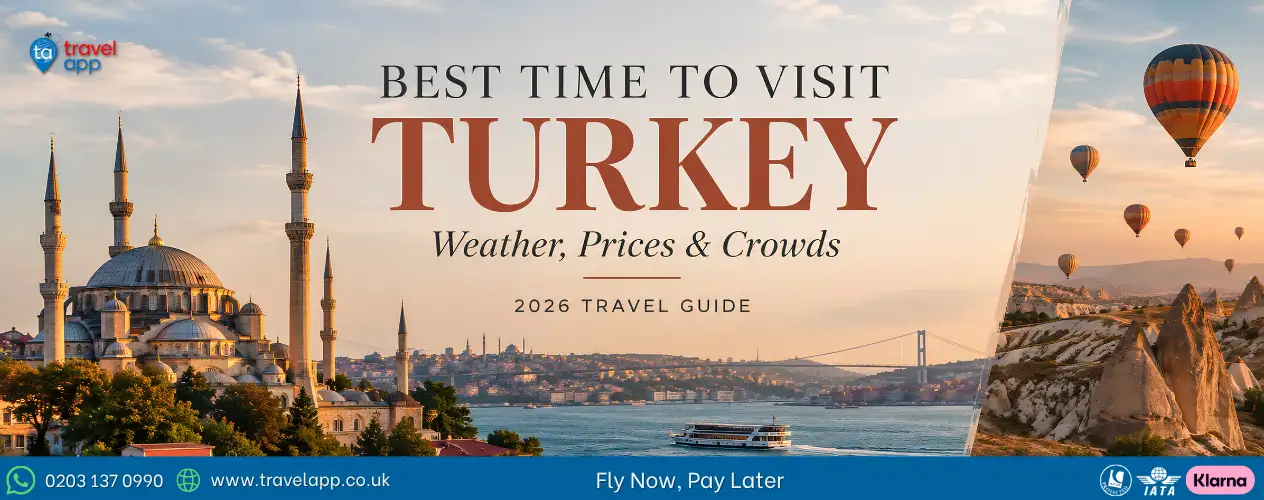 Best time to visit Turkey in 2026 for weather, prices and crowds