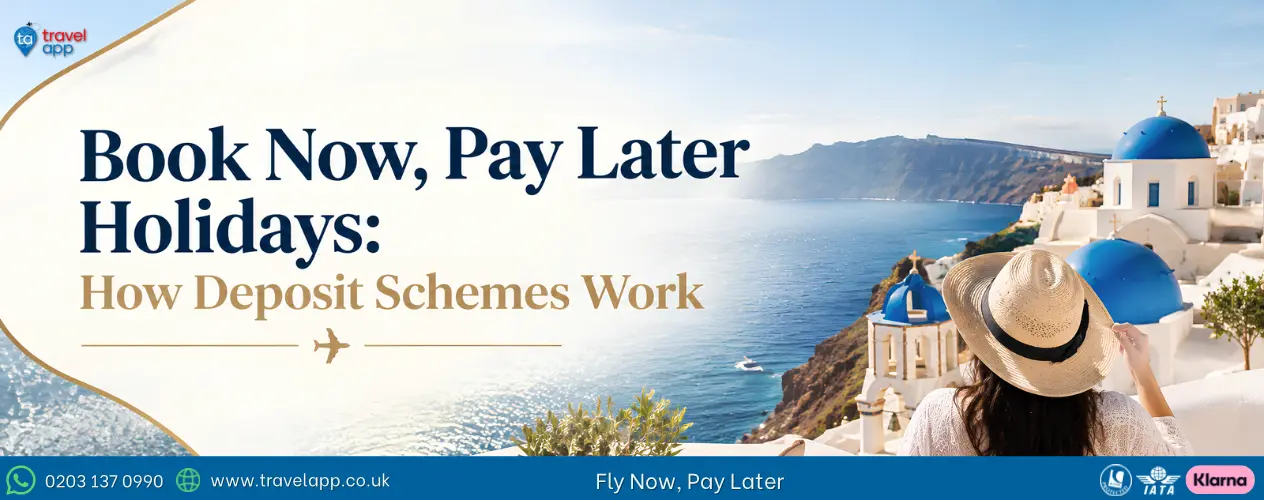 Book now pay later holidays with flexible holiday payment options