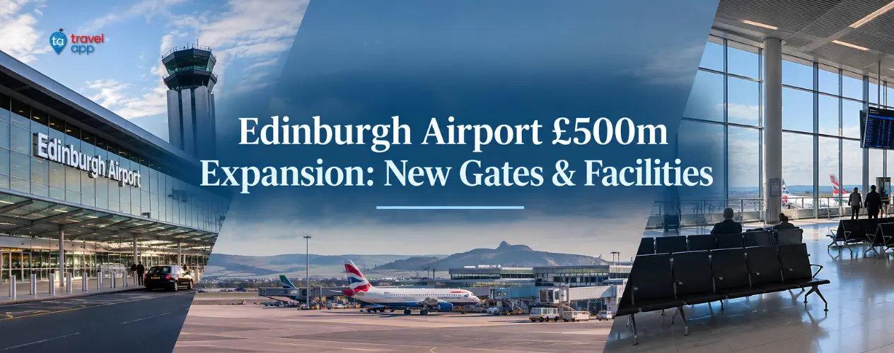 Edinburgh Airport £500m terminal expansion and new facilities