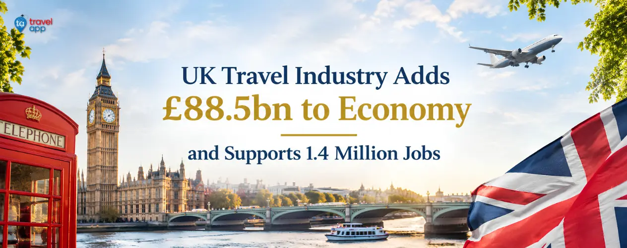 UK travel industry economic impact reaches £88.5bn